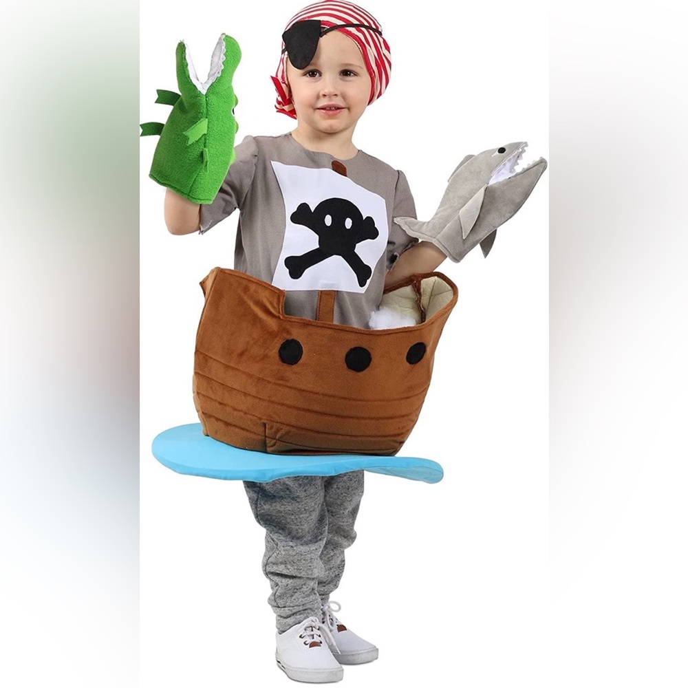 Candy catchers pirate ship costume